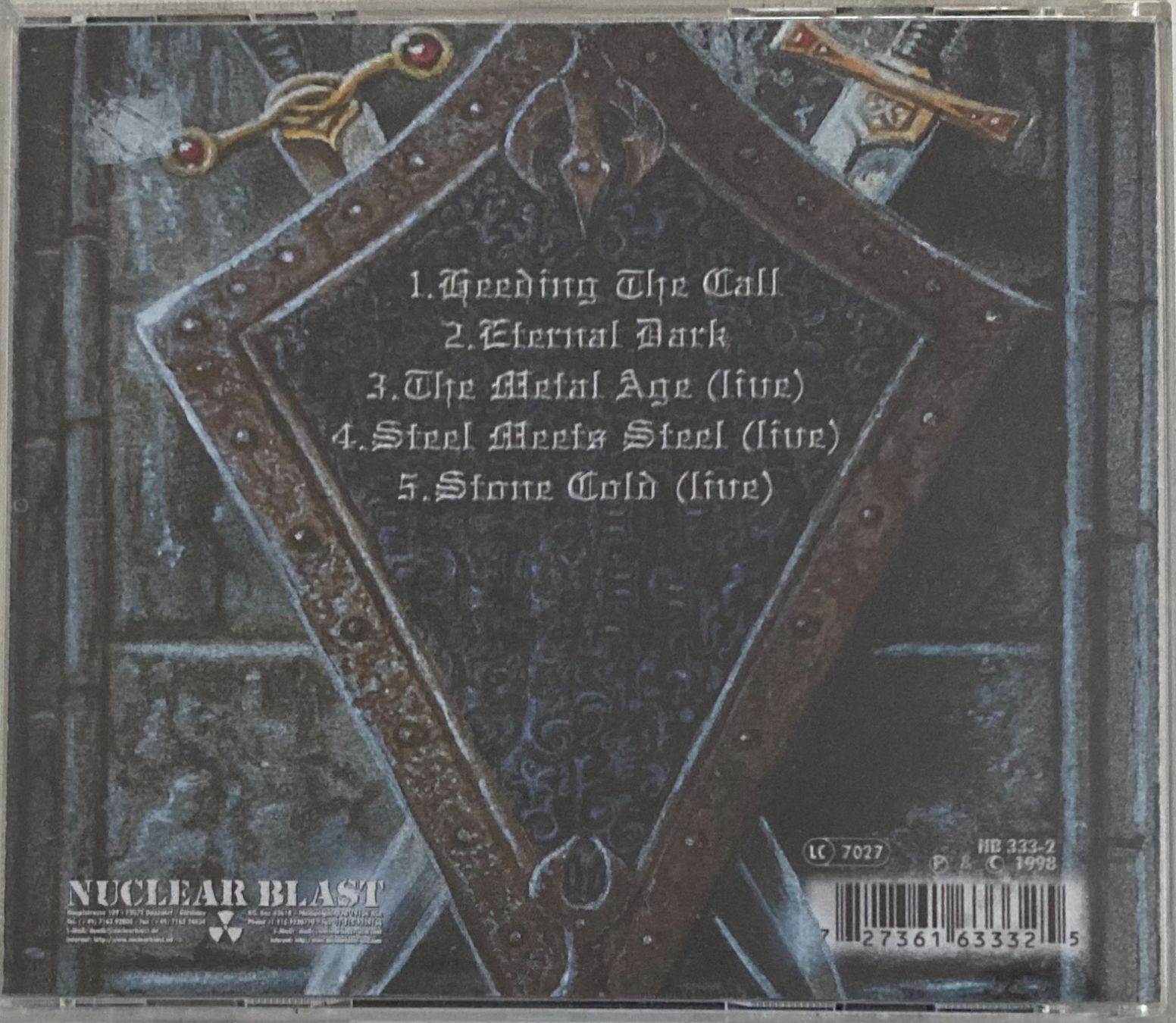 CD: HAMMERFALL - HEEDING THE CALL – Usato da Poliez-Pittet venduto da Newtown-Records 1
