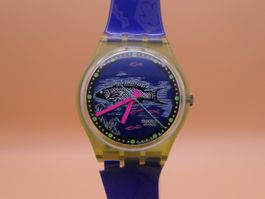 Swatch Gent "FRISCHE FISCHE" GG116, neue Batterie
