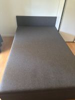 Bett mit Stauraum, 120/200, Top Zustand, Grau