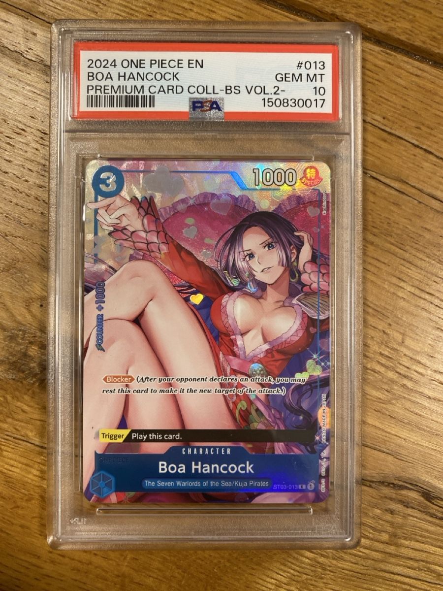 Bandai Carte collezionabili: One Piece Bos Hancock PSA 10 – Nuovo (secondo la descrizione) da Amriswil venduto da AlpAde_