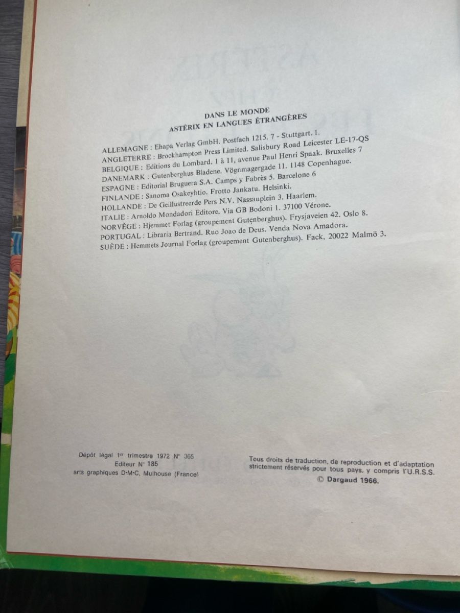 Fumetti: Astérix chez les bretons – Usato da Neuchâtel venduto da sta_9pcz 1