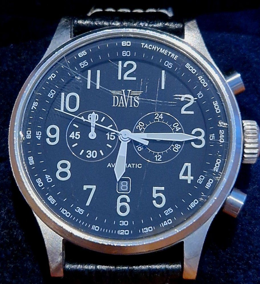 Orologi: Davis Automatik Fliegeruhr, gebraucht – Usato da Schwyz venduto da Thomas_H1986 4