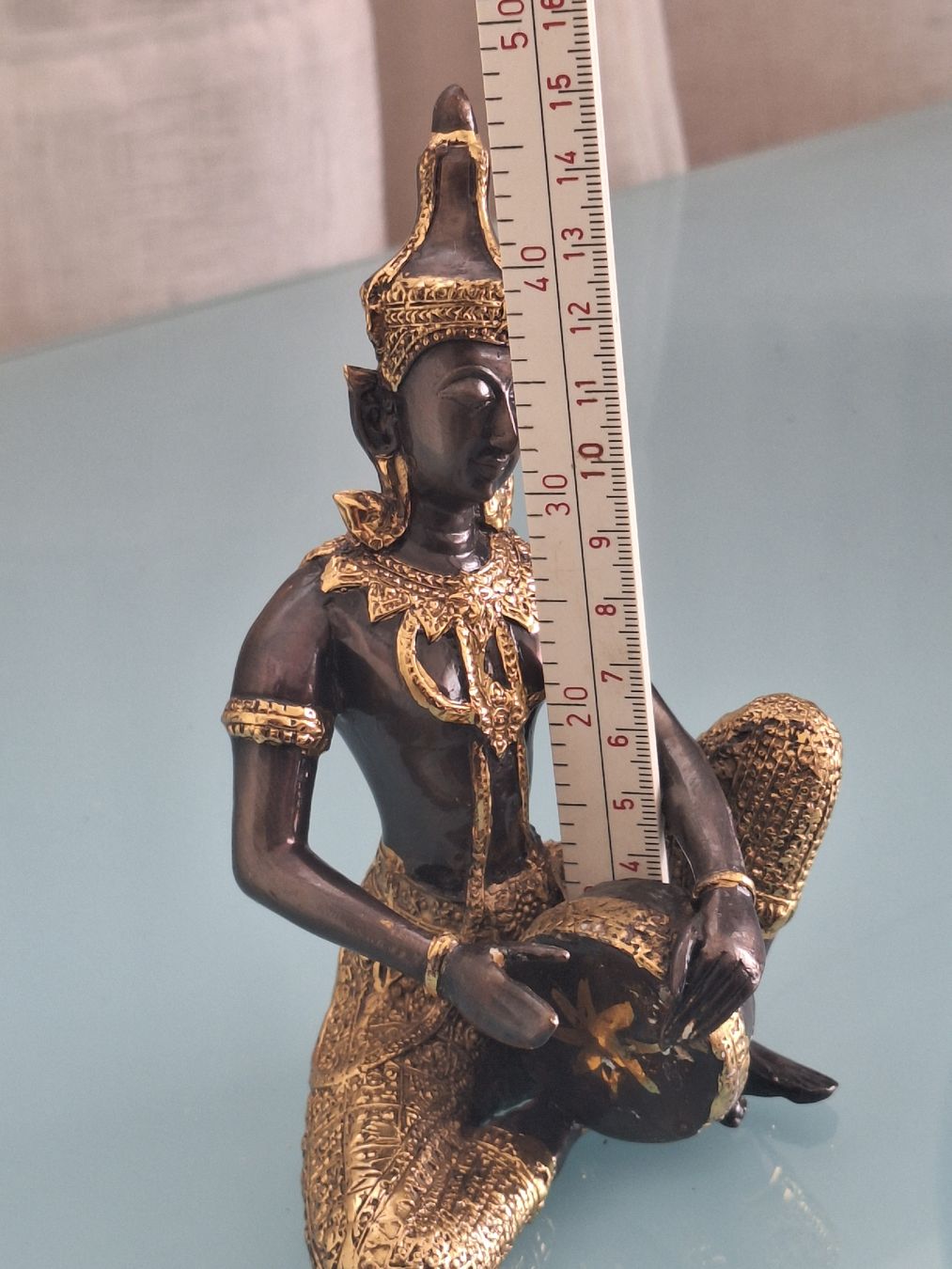 Sculture & Statue: Thai - Buddha Cast Brass ? Statue Unmarked Maker – Usato da Winterthur venduto da juszku 6