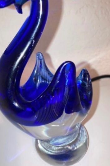 Tutte le decorazioni: Blauer Glas Schwan, Murano Stil – Usato da Zürich venduto da annaheer13