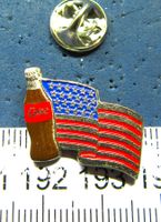 COCA-COLA USA PIN GEPRÄGT KLEIN-FEIN VINTAGE OLDI