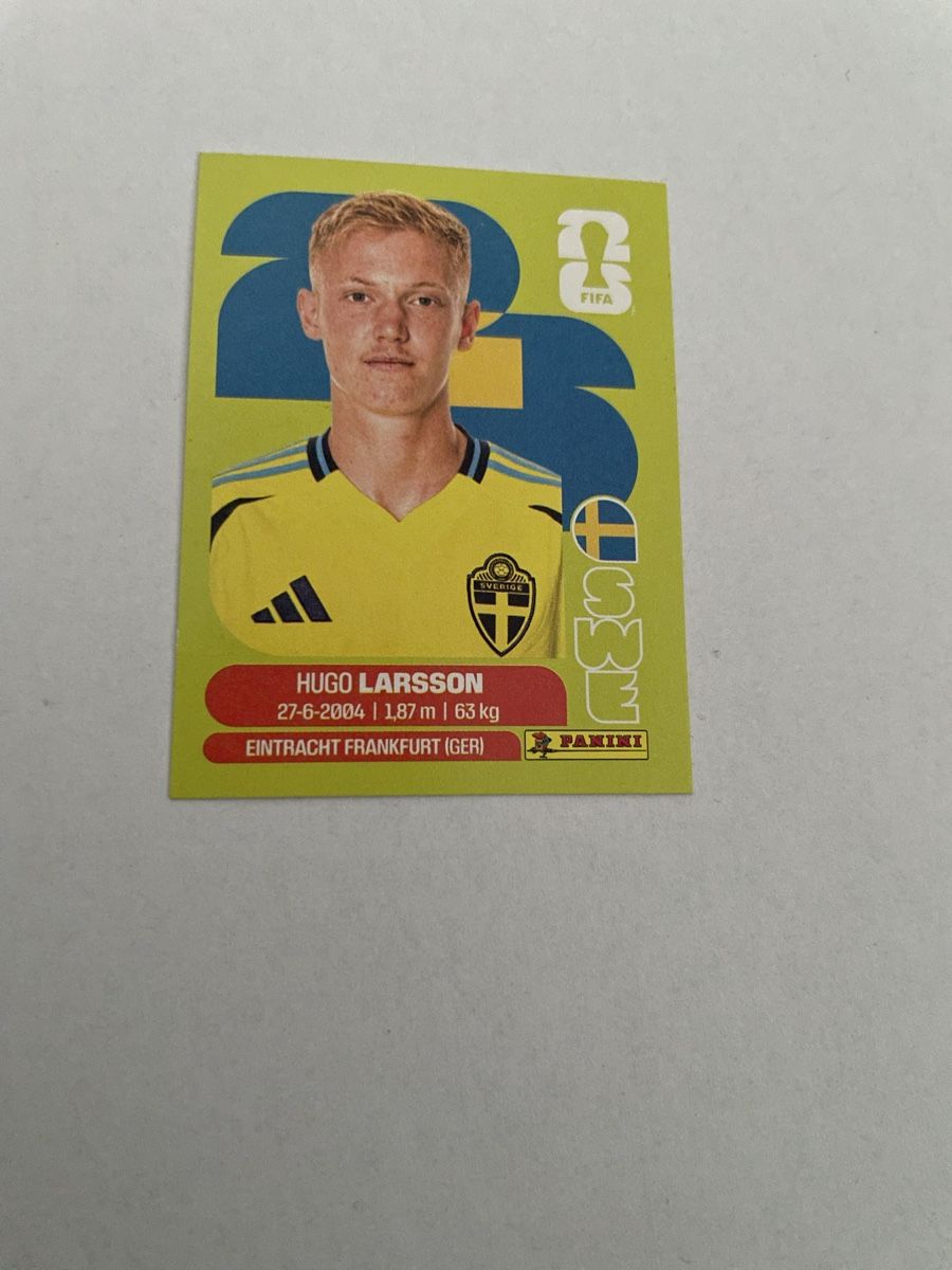 Panini Sammelbilder & Trading cards: FIFA WM 2026 Hugo Larsson SWE 9 – Neu (gemäss Beschreibung) aus Winterthur von Cobraforce