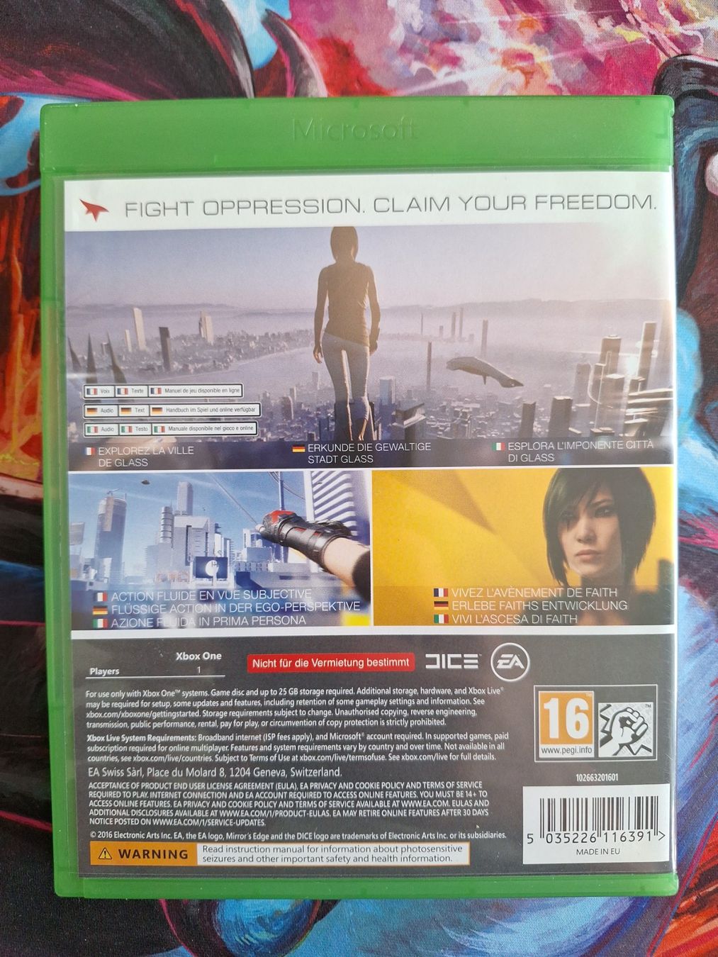 Giochi: Mirrors Edge Catalyst - XBOX One – Usato da Altstätten SG venduto da GGsGameshop 1