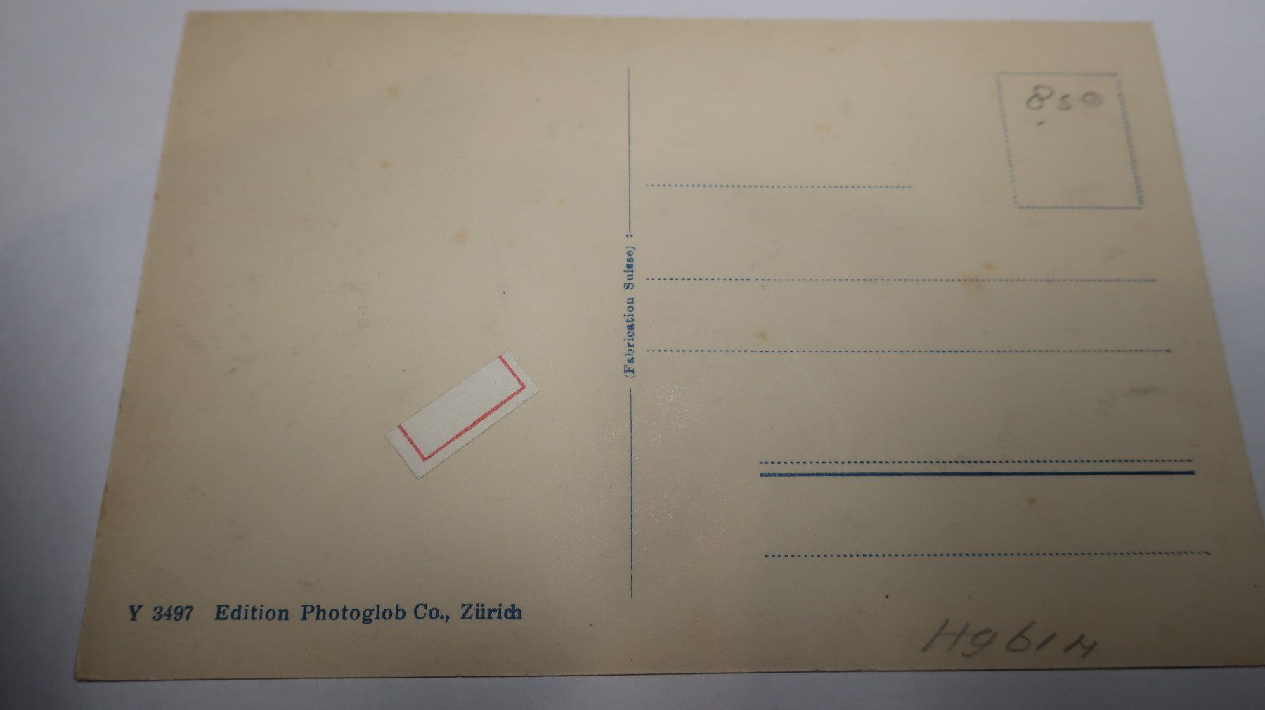 Cartes postales: Schiffeinfahrt in Interlaken.  Publicité Vichy-Celestins – D'occasion à Cormoret par Pascalll2001 3