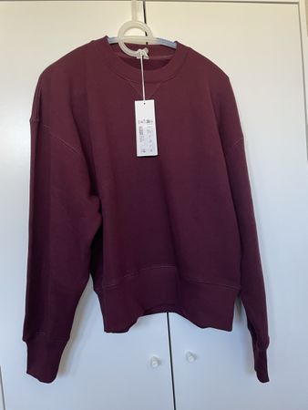 Arket Sweatshirt dunkelrot