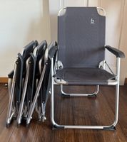 4 Campingstühle Be-Camp grau klappbar für T5