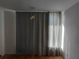 Nachtvorhang hell grau Höhe 2.5m x 2m