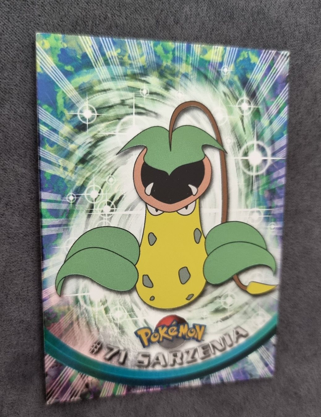 Pokémon Carte collezionabili: Pokémon Topps Holo blau #71 Sarzenia – Usato da Roggwil BE venduto da S_Cards 1