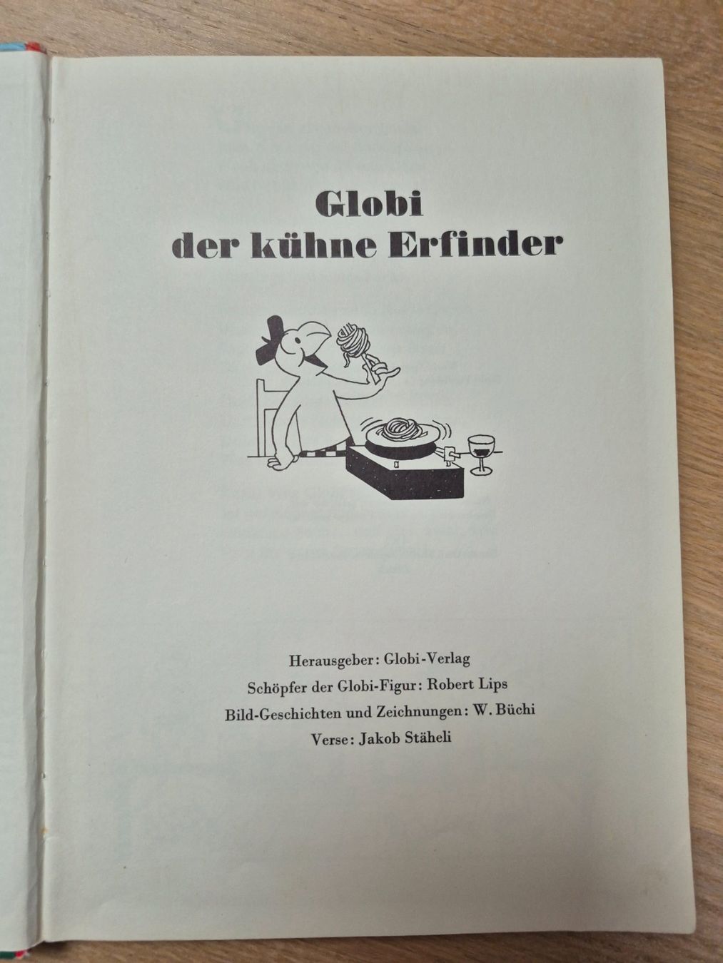Bücher: Globi der kühne Erfinder – Gebraucht aus Aristau von Paulemann60 1
