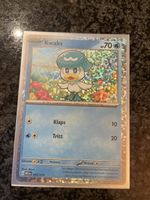 Pokemon Sammelkarte Top Zustand + Hülle Kwaks 003/015