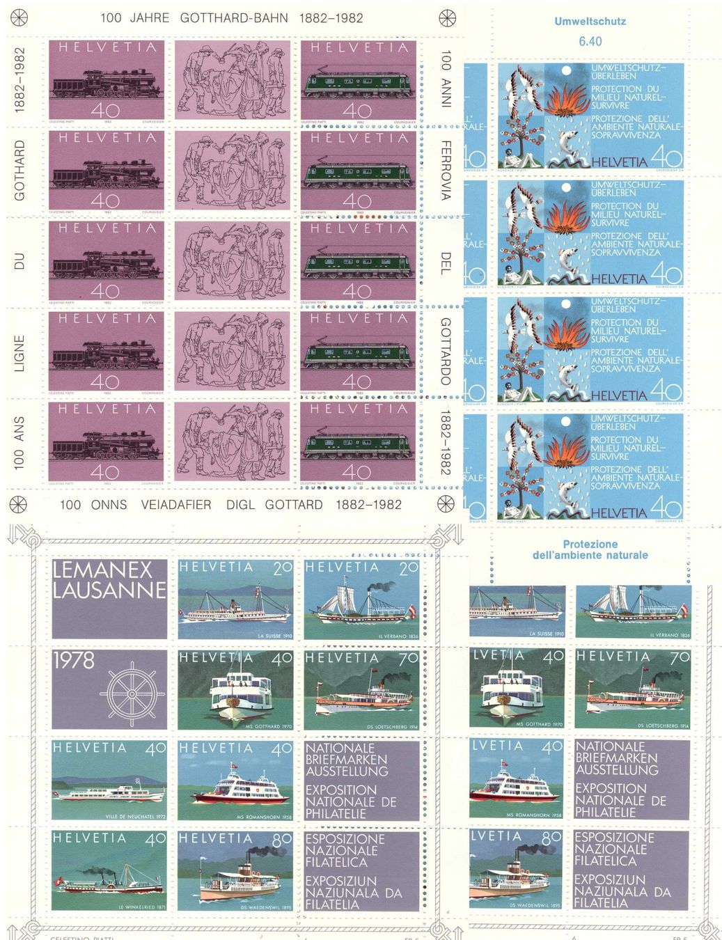 Tutti i francobolli: Briefmarken frankaturgültig – Nuovo (secondo la descrizione) da Sulgen venduto da Rennmaus58 3