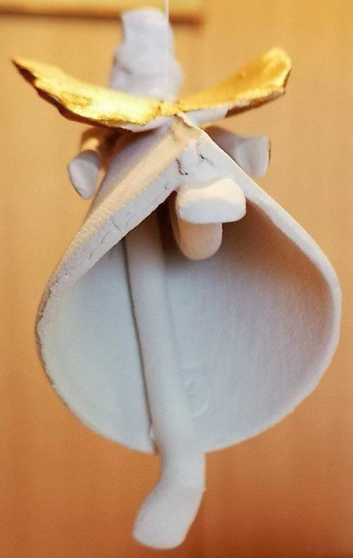 Statuette: Schutzengel aus Keramik – Nuovo e nell'imballaggio originale da Lutzenberg venduto da Pinschi01 3
