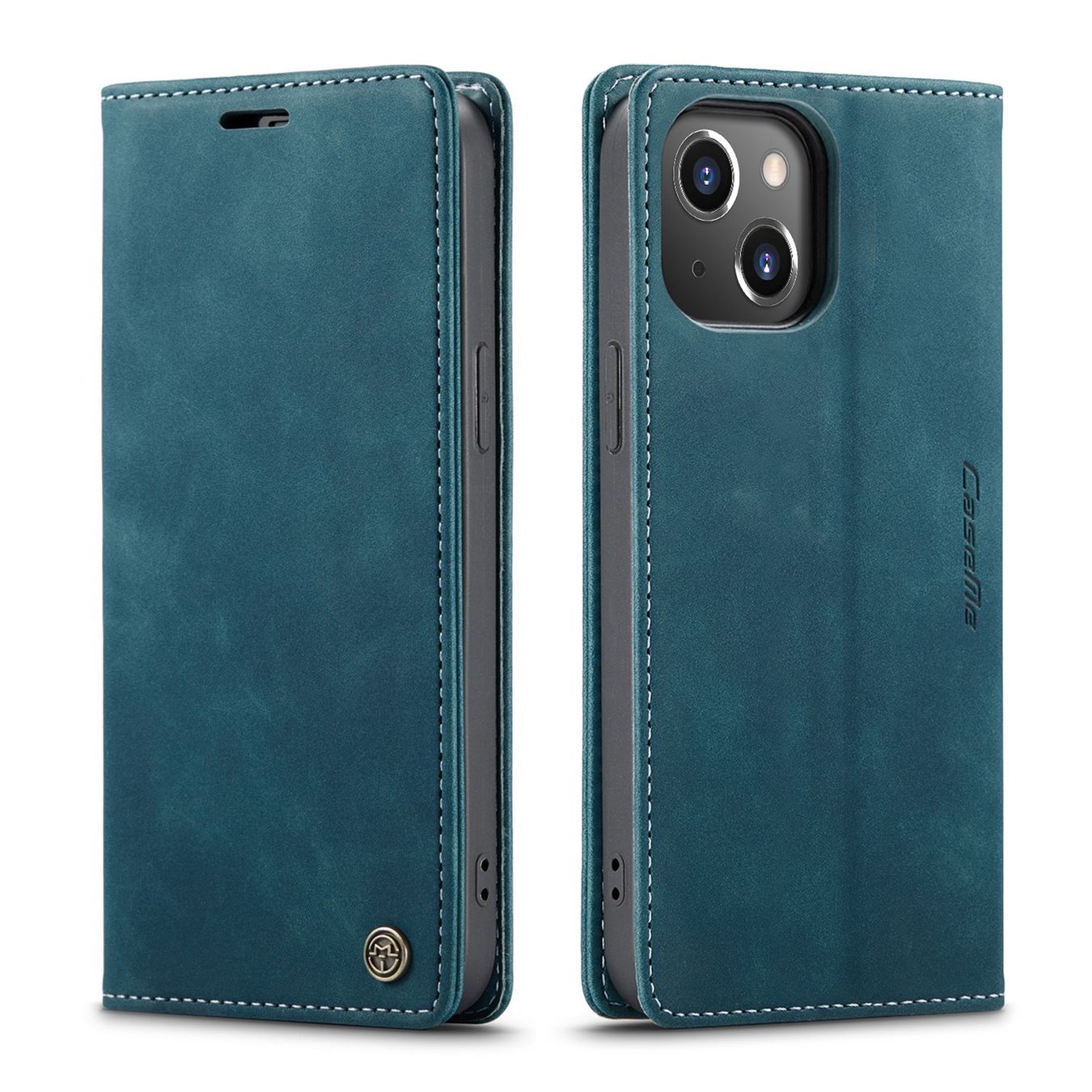 Cover & Protezioni schermo: iPhone 15 Plus - étui à rabat support portefeuille Bleu – Nuovo e nell'imballaggio originale da Morges venduto da DigiAC 1