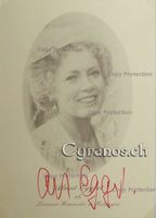 Almut Eggert (1937-2023) Schauspielerin - Autogramm