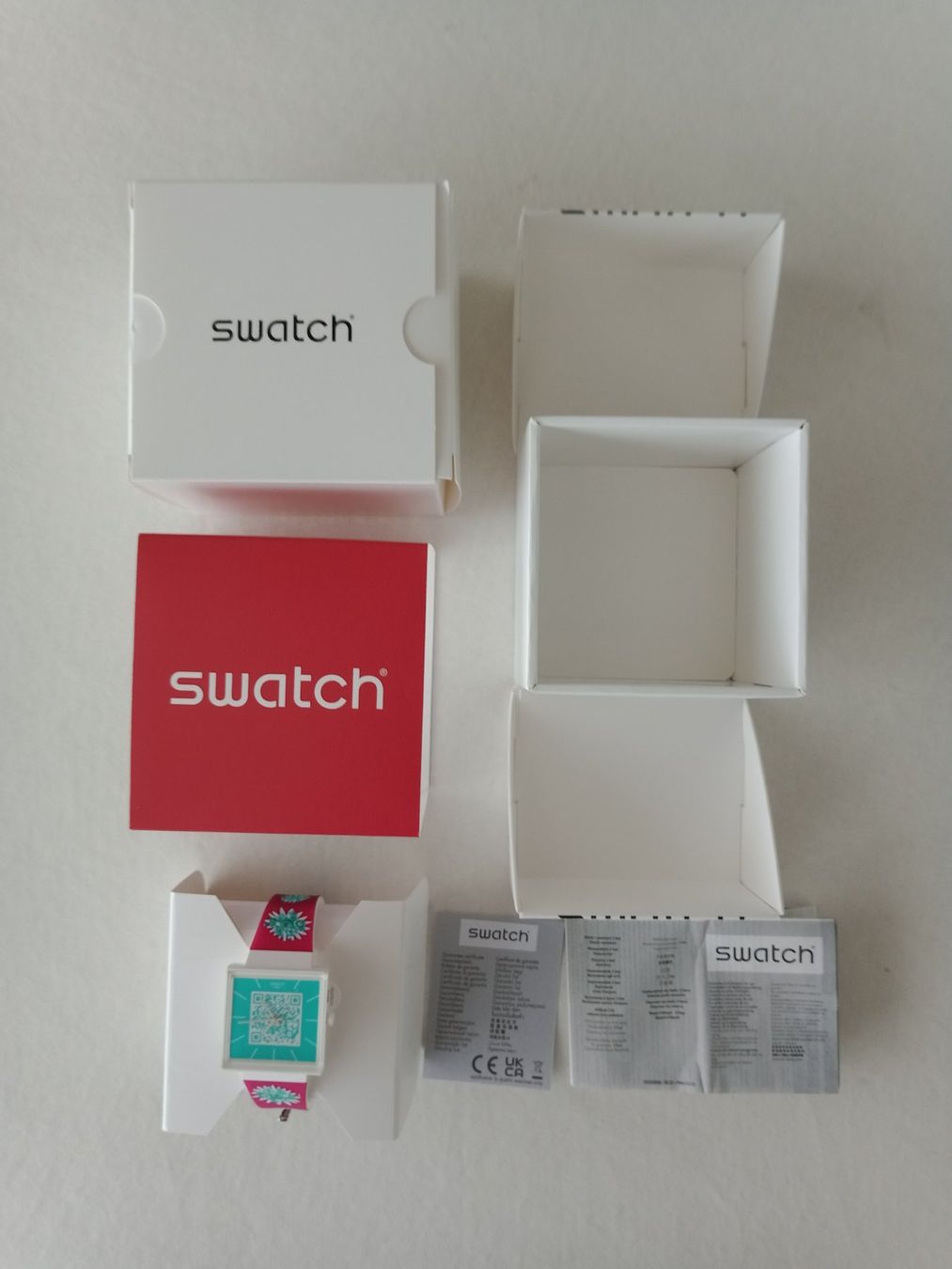 Swatch Orologi: Swatch quadratisch – Nuovo e nell'imballaggio originale da Aegerten venduto da Alfmann 4