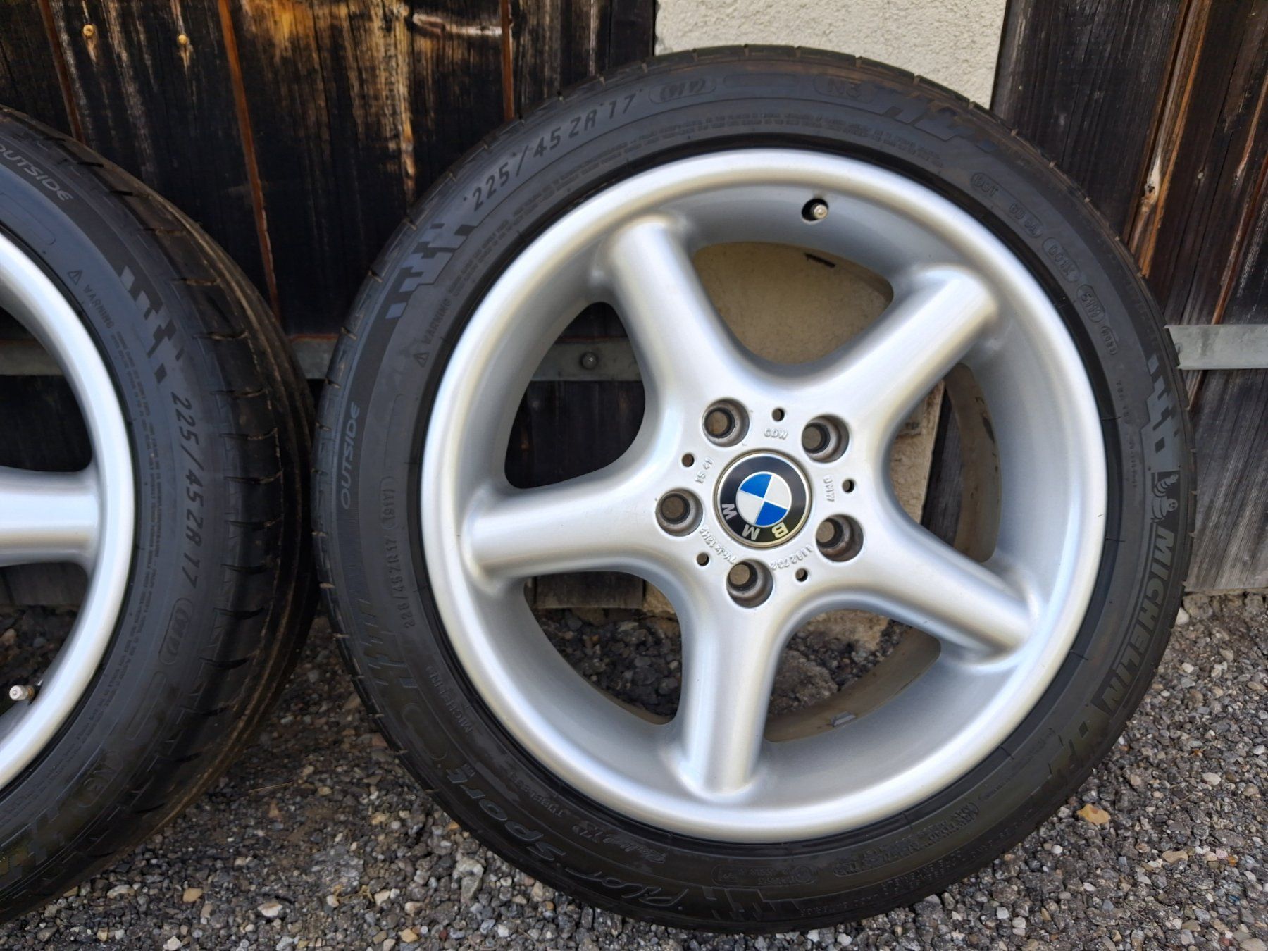 BMW Pneumatici & Ruote complete: BMW E36/Z3 Alu-Radsatz – Usato da Schwarzenegg venduto da istegmann 6