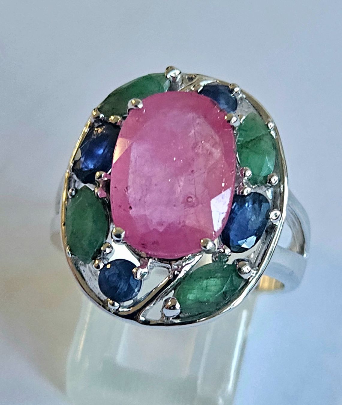 Bagues: Rubin Edelstein Ring – Neuf (Voir description) à Zürich par Benedikt21 5