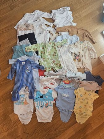 Baby-Kleiderpaket für Jungen – Grösse 62 – Baumwolle