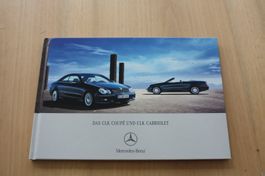 Mercedes-Benz CLK Coupé & Cabrio Hardcover Prospekt 2/2006