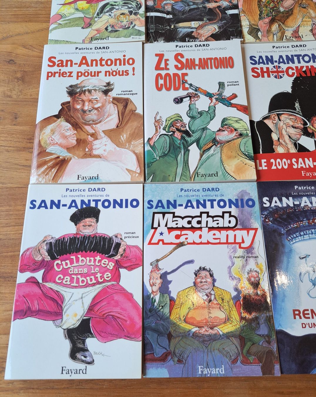 Bücher: San Antonio Patrice Dard 1-16 + 19 – Gebraucht aus Biel/Bienne von ESOXMAN 3