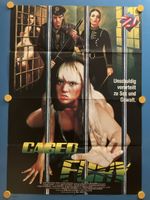 CAGED FURY / ERIC ESTRADA ORIGINAL FILMPOSTER 1990 A1 RAR