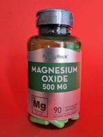 Magnesium Oxid 500 mg, 90 Kapseln, Neu!