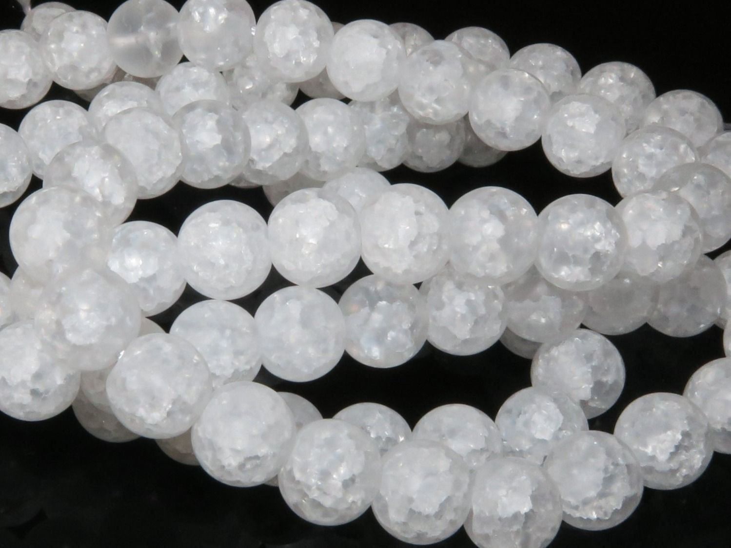 Sonstiger Schmuck: 6mm Bergkristall Strang – Neu (gemäss Beschreibung) aus Visp von steinschmuckwelt 1