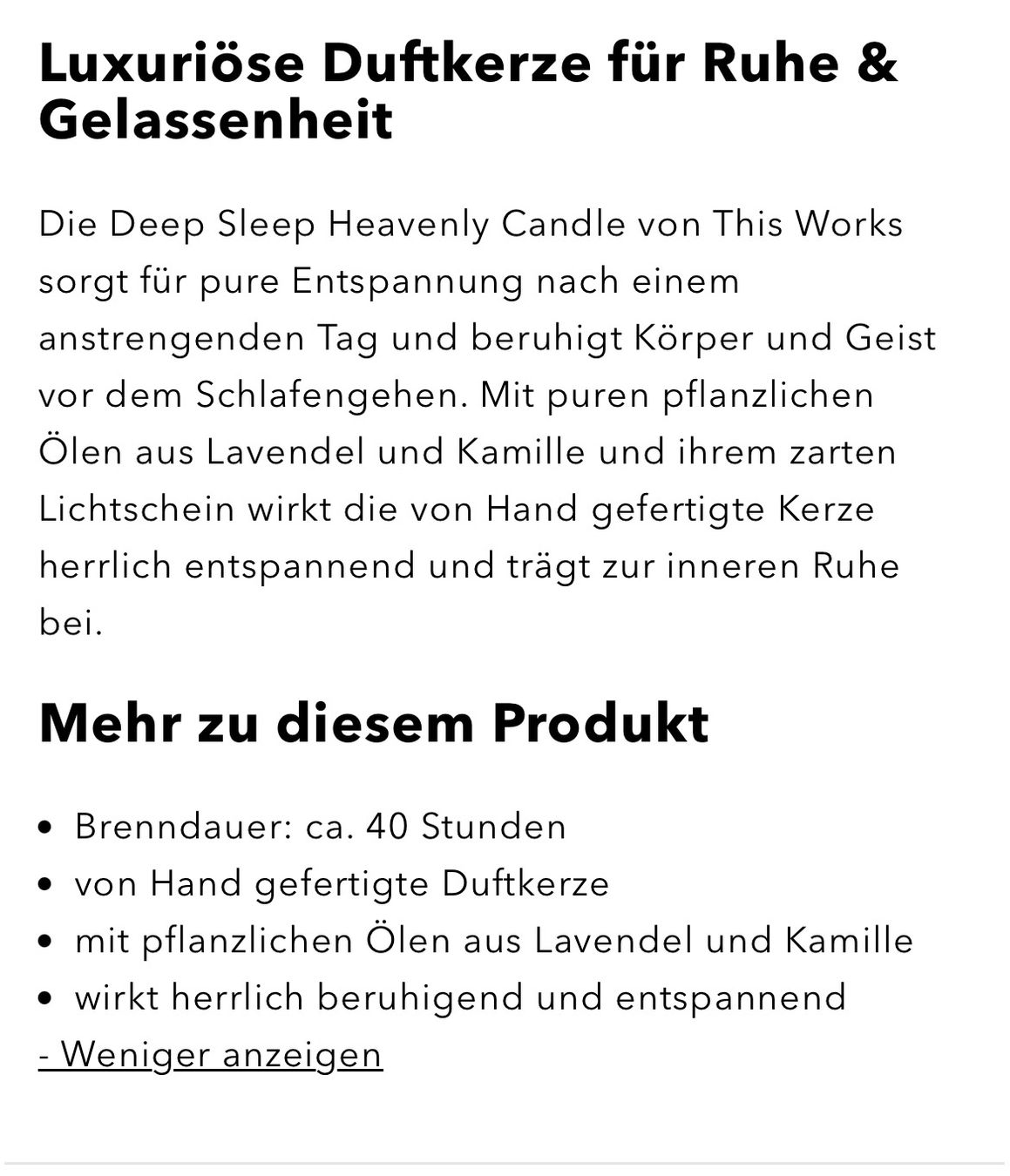 Candele: This Works Deep Sleep Candle, Ladenpreis CHF40.90 – Nuovo e nell'imballaggio originale da Zürich venduto da deruja 3