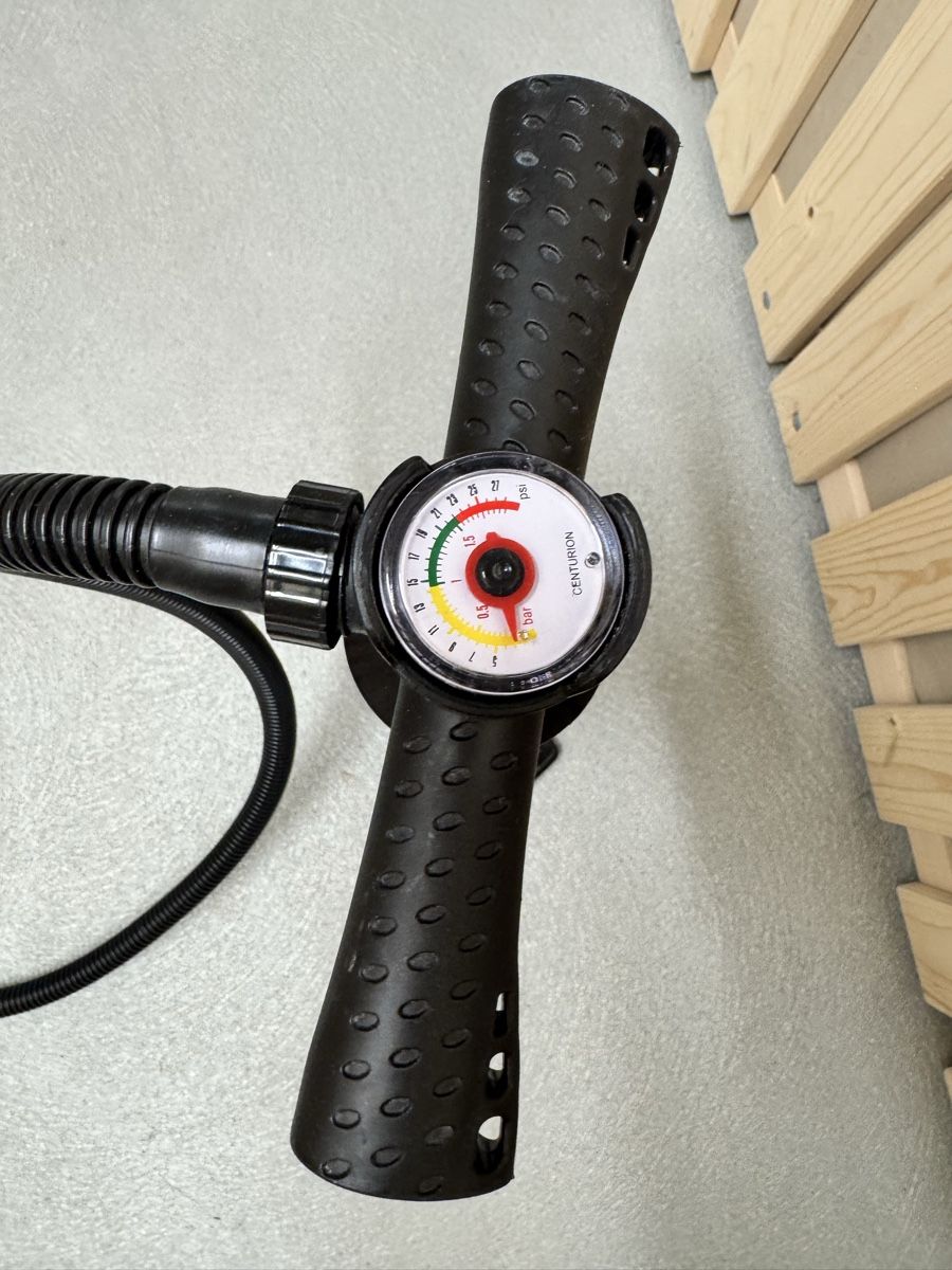 Pumpen & Teile: SP70 SUP-Handpumpe mit Manometer, schwarz – Neu (gemäss Beschreibung) aus Gossau ZH von che_q7f9 1