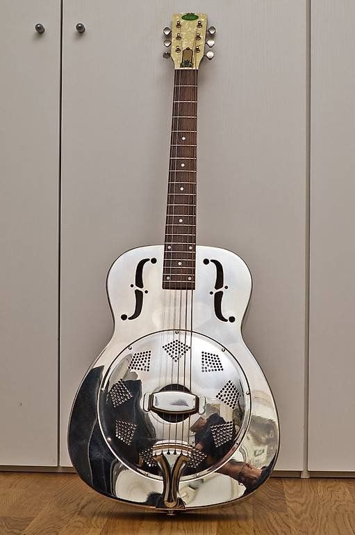 Strumenti musicali: Resonator Gitarre linkshänder, lefthand – Usato da Landquart venduto da Marco1636