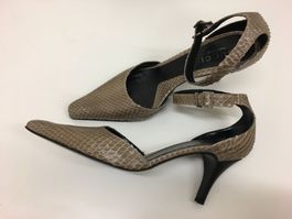 GUCCI PYTHON PUMPS, GR. 38, NEU, WUNDERSCHÖN!