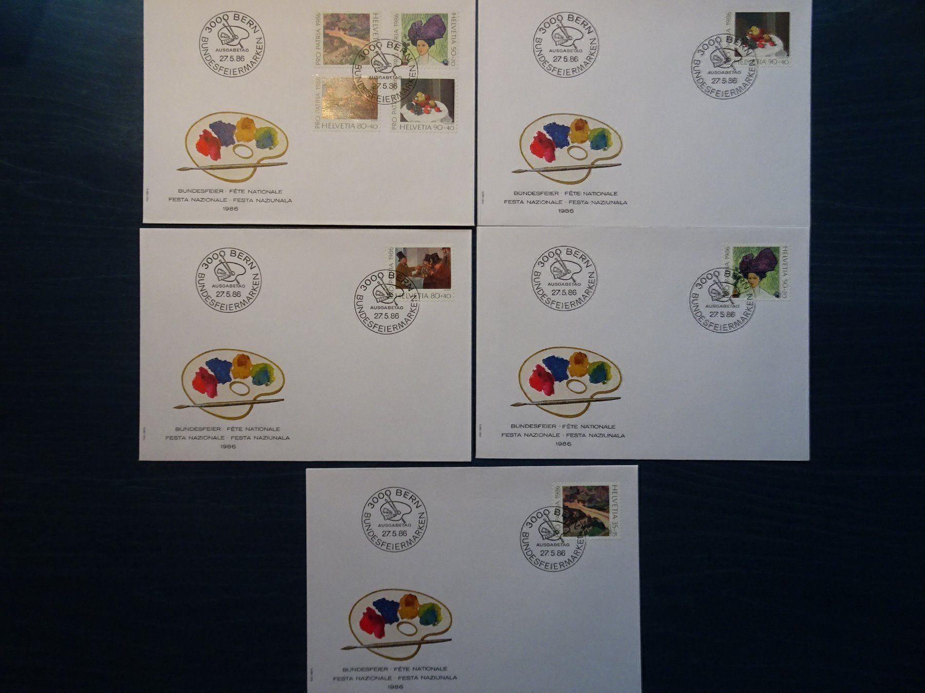 Alle Briefmarken: PP 1986 – Neu (gemäss Beschreibung) aus Aadorf von Chnorli-Furz