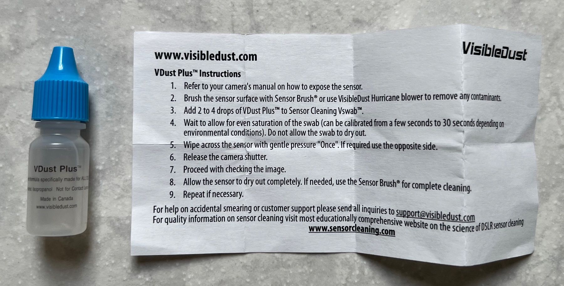Appareil photo: Visible Dust Reinigungsstäbchen Ultra MXD-100 – Neuf avec emballage d'origine à Münsingen par Omasaki 8