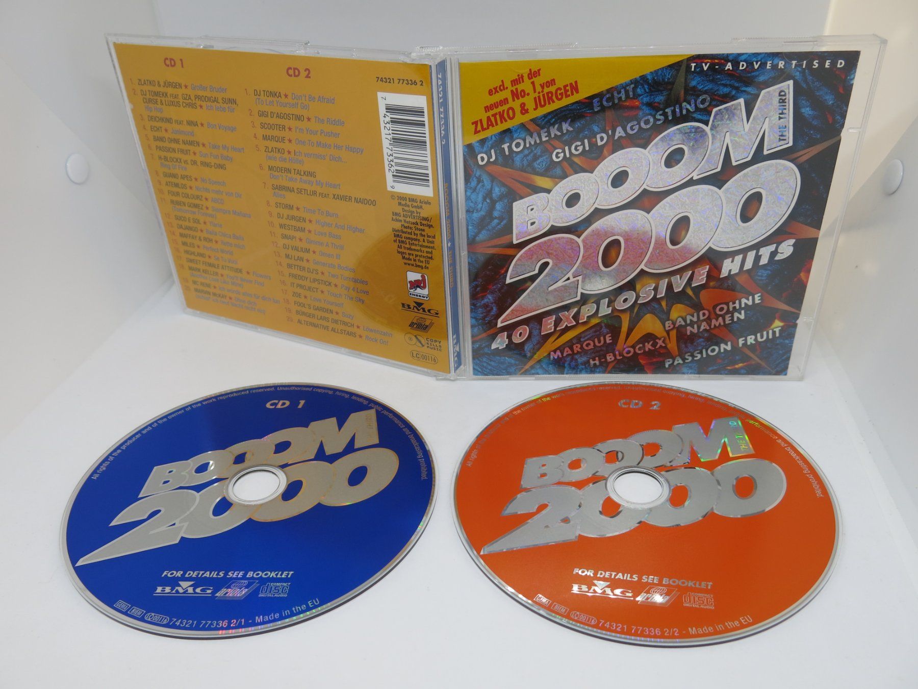 CDs: 2 CD Booom 2000 The Third Guano Apes Scooter Modern Talking – Gebraucht aus Ernetschwil von luisvonerni