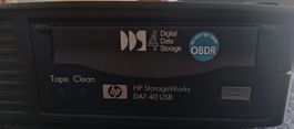 HP StorageWorks DAT 40 USB Bandlaufwerk (quasi ungebraucht)