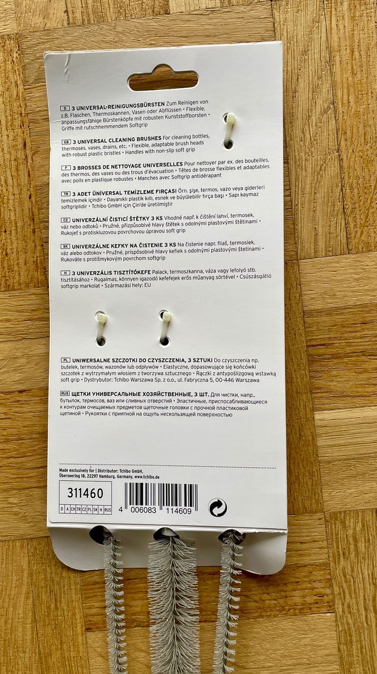Altro per la casa: Universal- Reinigungsbürsten 3er Set, NEU – Nuovo e nell'imballaggio originale da Gümligen venduto da soleil149 2