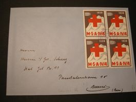 FELDPOST, SANITÄT, 1939,MS A IV/4, BRIEF NACH MURI BERN