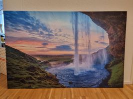 Wandbild Wasserfall