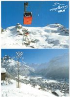 Engelberg - 2 Bild AK Titlis