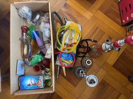 Lot de Shishas et accessoires