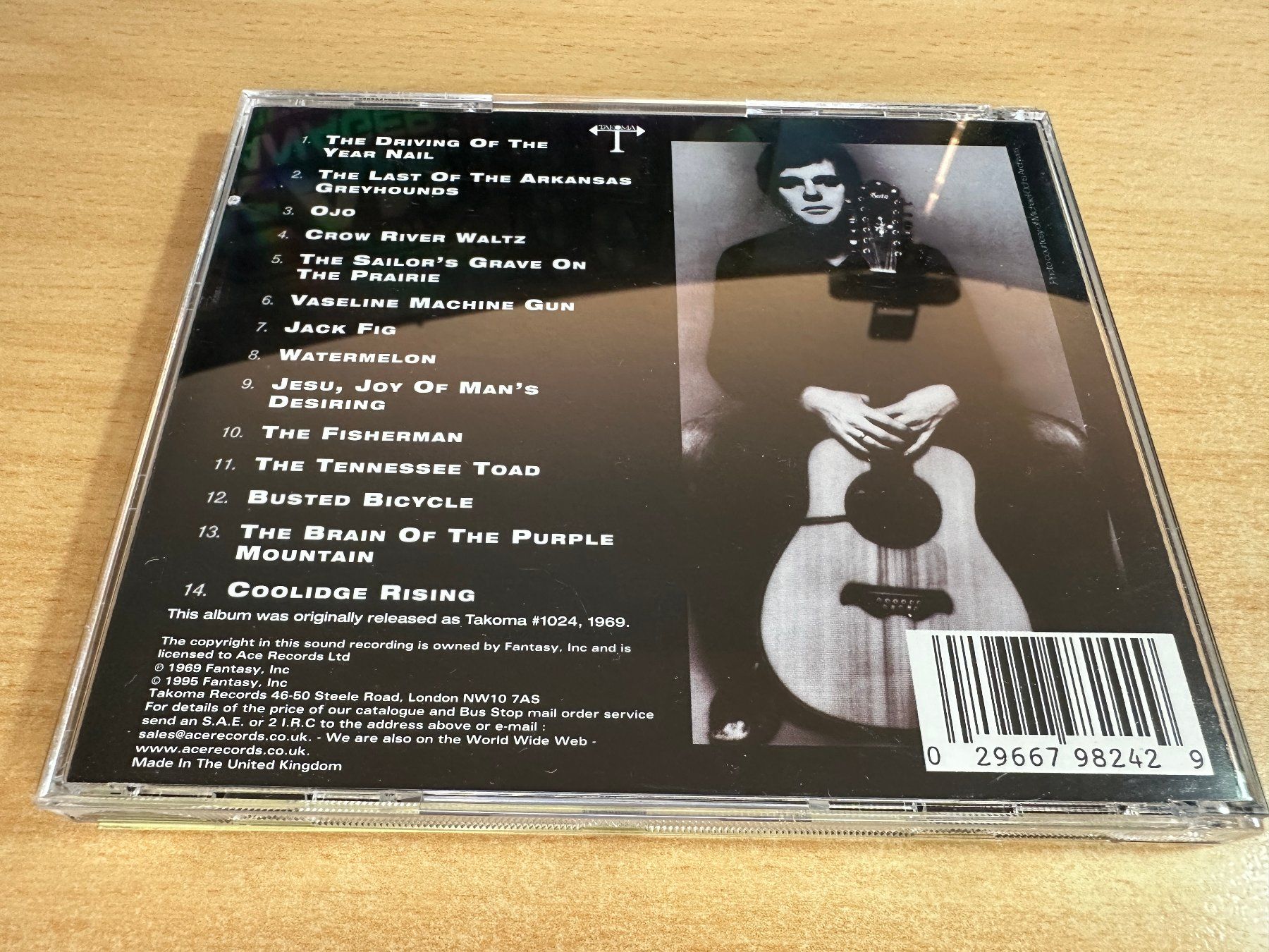 CD: C1 Leo Kottke – 6 & 12 String Guitar – Usato da Rikon im Tösstal venduto da Alpenmutz 1
