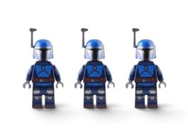 3x SW1345 Mandalorian Warrior Star Wars LEGO (NEU)