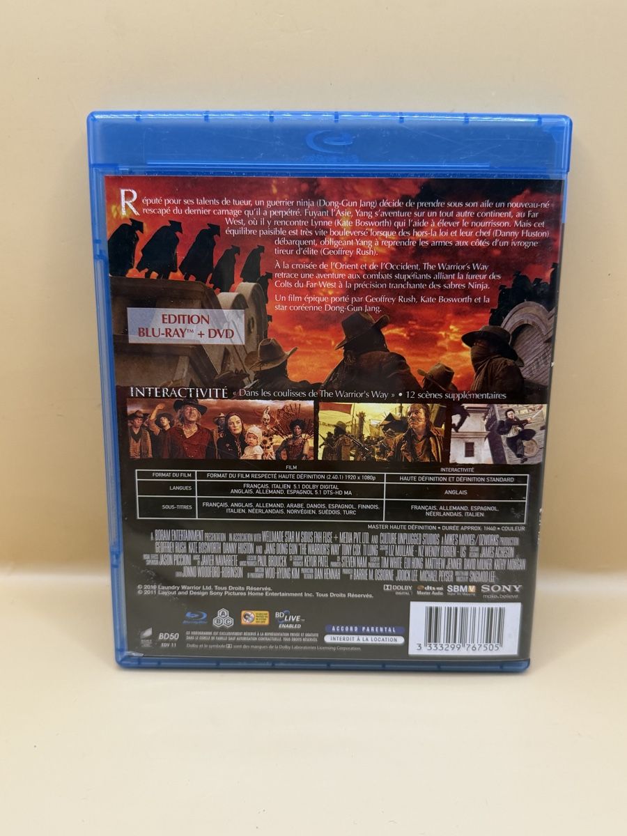 Tutti i DVDs: Blu-ray+DVD The Warrior's Way - Geoffrey Rush – Usato da Genève venduto da sho_67qj 1