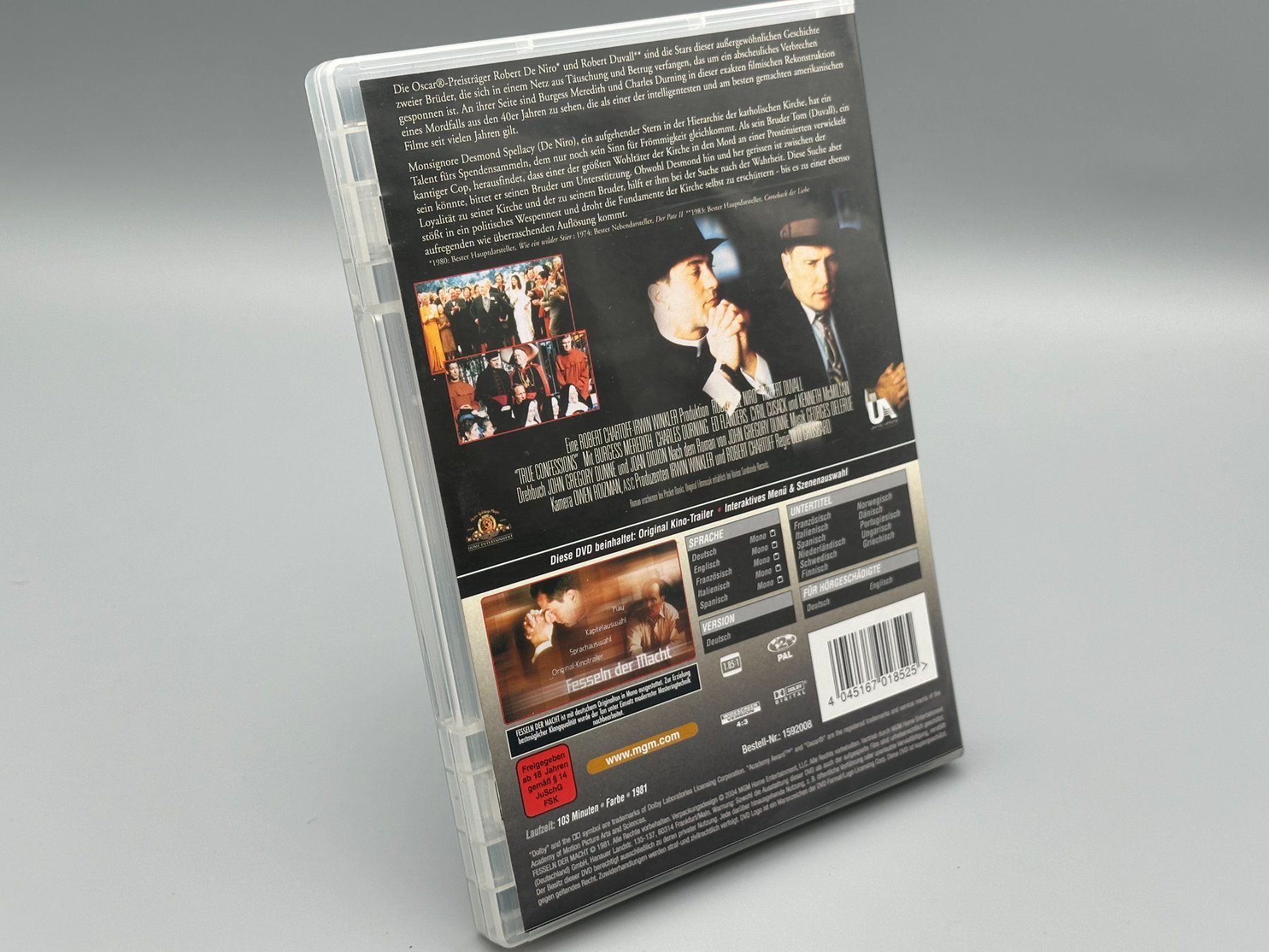 Tutti i DVDs: Fesseln der Macht / True Confessions | DVD – Usato da Schlieren venduto da selected_goods 1