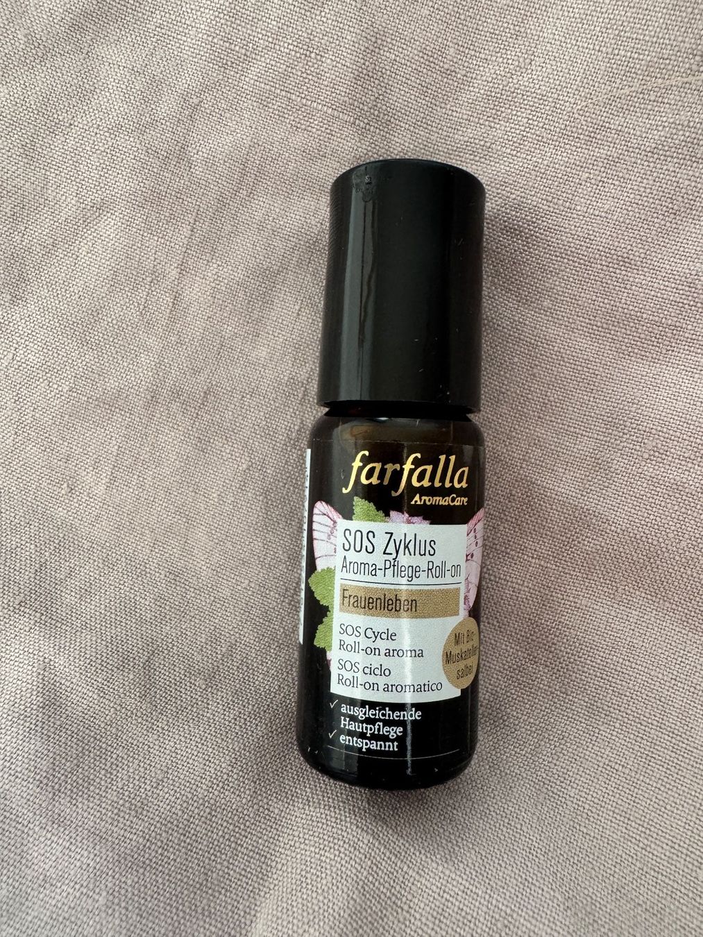 Farfalla Ätherische Öle: SOS Zyklus Roll on von Farfalla – Neu und originalverpackt aus Zürich von Lionsands