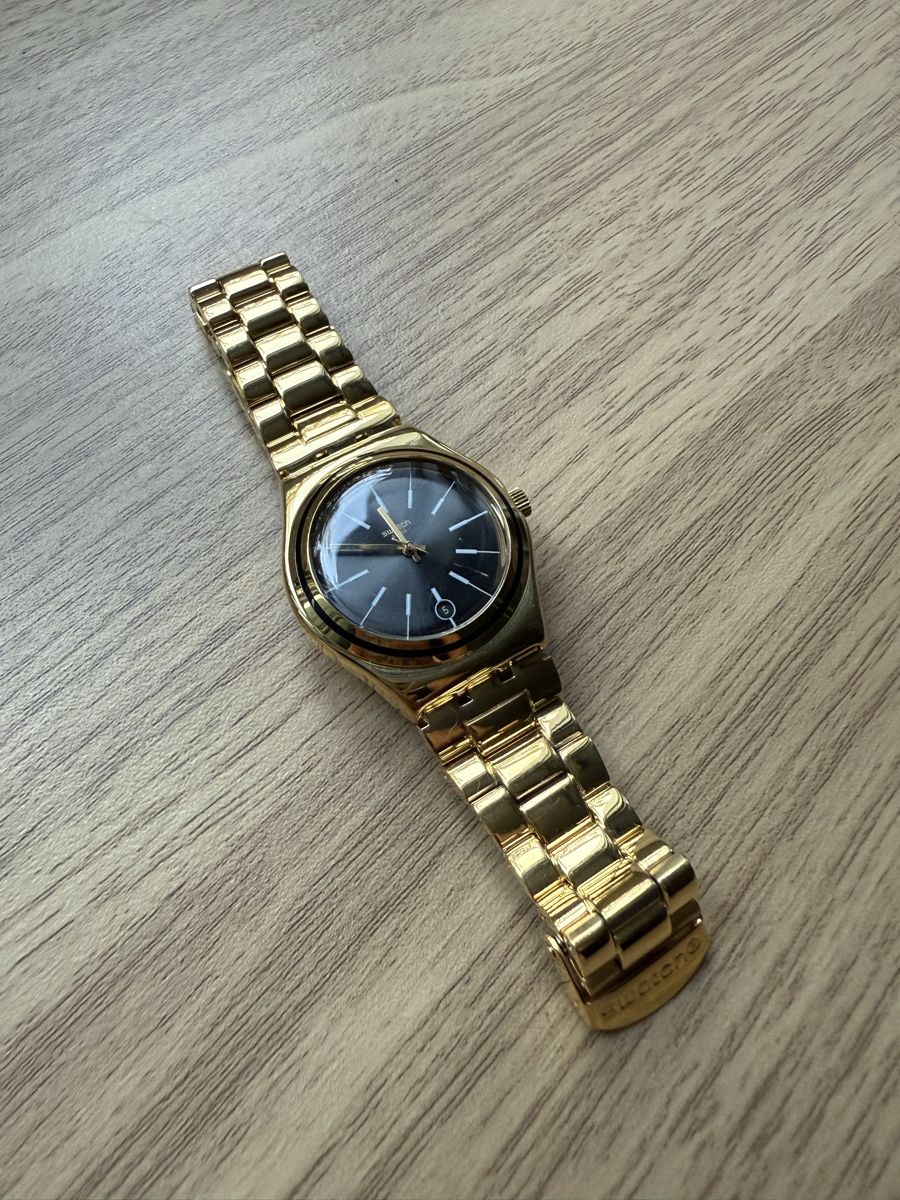 Swatch Orologi: Swatch Uhr Damen Gold – Nuovo (secondo la descrizione) da Berikon venduto da chuchu 1